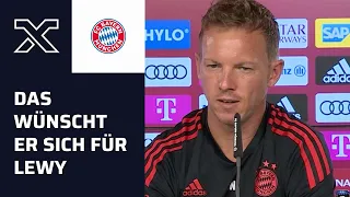 Nagelsmann hat Duell mit Barcelona und Lewandowski erwartet: "Murphys Law" | FC Bayern