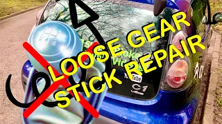 Loose Gear Stick Cheap and Easy Fix/Sloppy Gear Shifter Hack (Citroen C1/Aygo/107 CityBug)