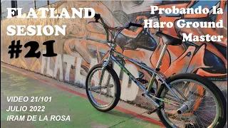 2022 Flatland Sesion #21 Haro Ground Master 2021