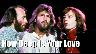 How Deep Is Your Love backing track