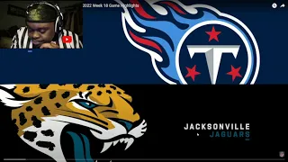 JuJuReacts To Tennessee Titans vs. Jacksonville Jaguars | 2022 Week 18 Game Highlights