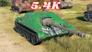 SU-122-44  5.4K Damage 7 Kills  World of Tanks Replays 4K