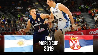 Argentina 🇦🇷 vs Serbia 🇷🇸 | Classic Full Games - FIBA Basketball World Cup 2019