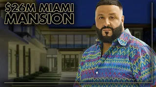 Unbelievable! Take a Tour of Dj Khaled's Jaw-Dropping $26 Million Mansion in Miami