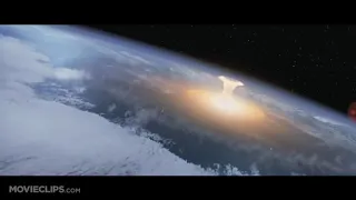 the comet hit the earth the impact movie clip