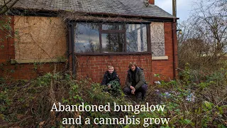 An Abandoned bungalow with a cannabis grow.