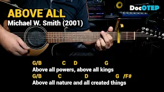 Above All - Michael W. Smith (Guitar Chords Tutorial with Lyrics)