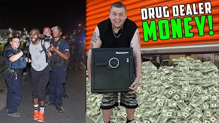 I Found a LOCKED SAFE In DRUG DEALERS Storage Unit! It Was FULL OF MONEY!