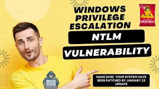 Windows Privilege Escalation | NTLM Auth Vulnerability CVE-2023-21746 | LocalPotato | Tryhackme