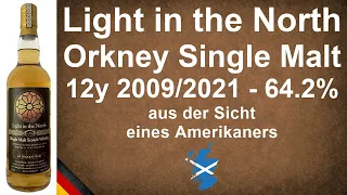 Light in the North 12 Jahre alt Orkney Single Malt 2009/2021 (mr.whisky) Verkostung von WhiskyJason