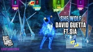 David Guetta ft. Sia - She Wolf (Falling to Pieces) | Just Dance 2014 | Gameplay