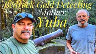 Bedrock Gold Detecting along Mother Yuba