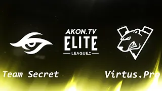 ДОТА2 [RU] Team Secret vs Virtus.Pro [bo3] Elite League 2024, Group Stage 1, Table