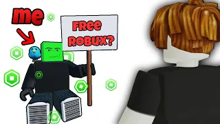 I PRETENDED to be a ROBLOX SCAMBOT