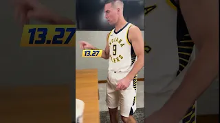 T.J. McConnell Takes On The Locker Room Time Trials | Indiana Pacers