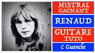 Renaud - Mistral Gagnant - Tutoriel Guitare Détaillé