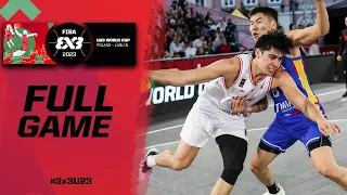 Chile 🇨🇱 vs Mongolia 🇲🇳 | Men | Full Game | FIBA 3x3 U23 World Cup 2023