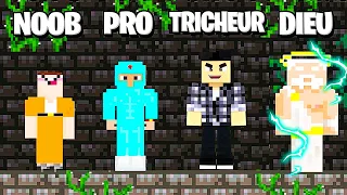 NOOB vs PRO vs HACKER 2: LA PRISON DE MINECRAFT !