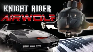 Knight Rider vs Airwolf  - Theme Song Mashup Epic Version 2021