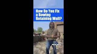 How to fix a failing retaining wall