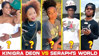 Kinigra Deon (The KRown Family) VS Seraph's World (WTO Squad) Members Real Name And Ages 2023