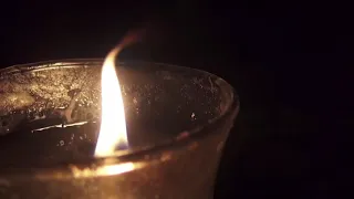 Candle Light Footage - Macro Video