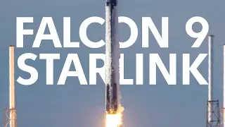 🔴Трансляция пуска SpaceX Falcon 9 (Starlink 1)