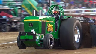 Tractor Pull 2023: Light Super Stock Tractors. Brandenburg, Ky NTPA Grand Nationals. friday.