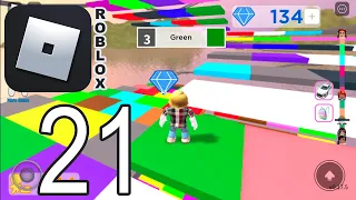 ROBLOX - Gameplay Walkthrough Part 21 - Climb Color Tower (iOS, Android)