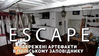 Проект ESCAPE: Збережені артефакти в Поліському заповіднику