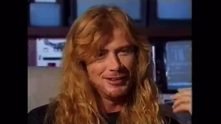 Dave Mustaine On Rust In Peace, Religion, Holy Wars, Band Members from 1990 (With David Ellefson)