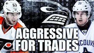 Canucks Trade Rumours: VERY Active On The Trade Market (Targeting Gostisbehere? Eriksson Out?)