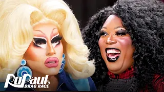 The Pit Stop S16 E03 🏁 Trixie Mattel & BeBe Zahara Benet C’est Bon! | RuPaul’s Drag Race S16