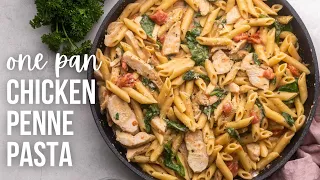 Chicken Penne Pasta l The Recipe Rebel