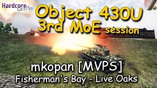 WoT: 3rd MoE 2 games session, Object 430U, mkopan [MVPS], WORLD OF TANKS