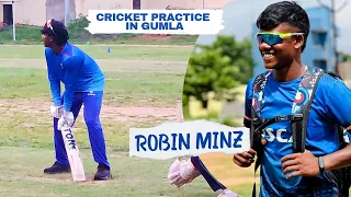 Robin Minz Practicing at Gumla Stadium | Exclusive Footage