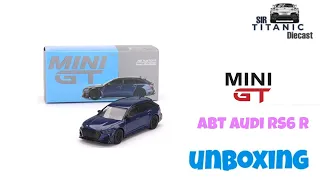 MiniGT 574 | ABT AudiRS6R | Unboxing