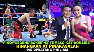 Pinoy Legend boxer na Tumalo kay Donaire Pinakasalan ng Diwatang PhilAm