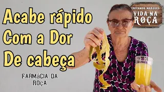 Acabe com a dor de cabeça com esse remédio caseiro.