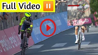 VIDEO| Biniam Girmay becomes first Black African to win a Grand Tour stage| Biniam Girmay