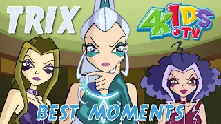 Winx Club | TRIX Iconic Moments (4KIDS) | Season 2 Compilation!