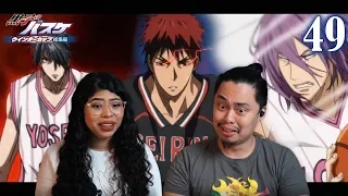 KAGAMI ZONE VS ATSUHI + HIMURO! KUROKO NO BASKET EPISODE 49 REACTION