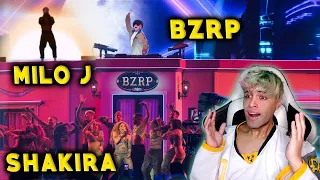 LO MASS..!!!! REACCION BIZARRAP MILO J SHAKIRA LATIN GRAMMY 2023