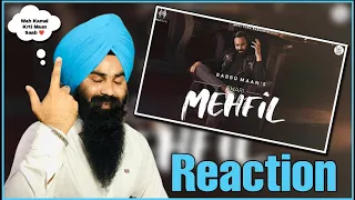Reaction Bhari Mehfil ( full Video Song ) Babbu Maan