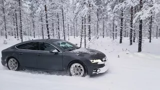 Audi A7 Snow 1