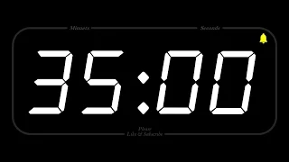 35 MINUTE - TIMER & ALARM - Full HD - COUNTDOWN