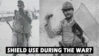 Shield use during the first World War?