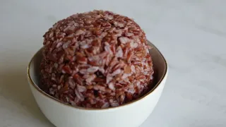 How To Cook Soft Fluffy Red Rice (Thai red rice/cargo rice)