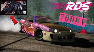 Drifting 1996 Toyota Supra 2JZ 700hp | RDS - The Official Drift Videogame | Logitech G29