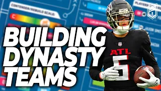 BUILDING + FIXING DYNASTY TEAMS (Team Blueprints!!) - Dynasty Fantasy Football 2024